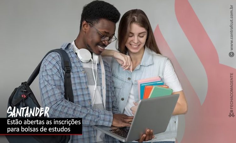 Funcionários do Santander já podem se inscrever para bolsas de estudos