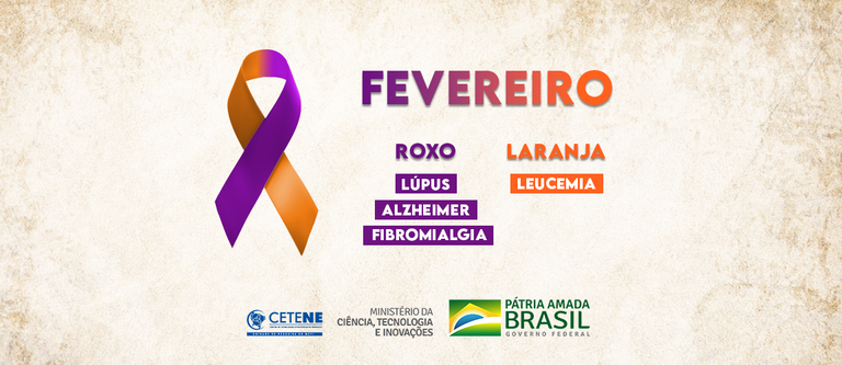 CAMPANHA | FEVEREIRO ROXO E LARANJA