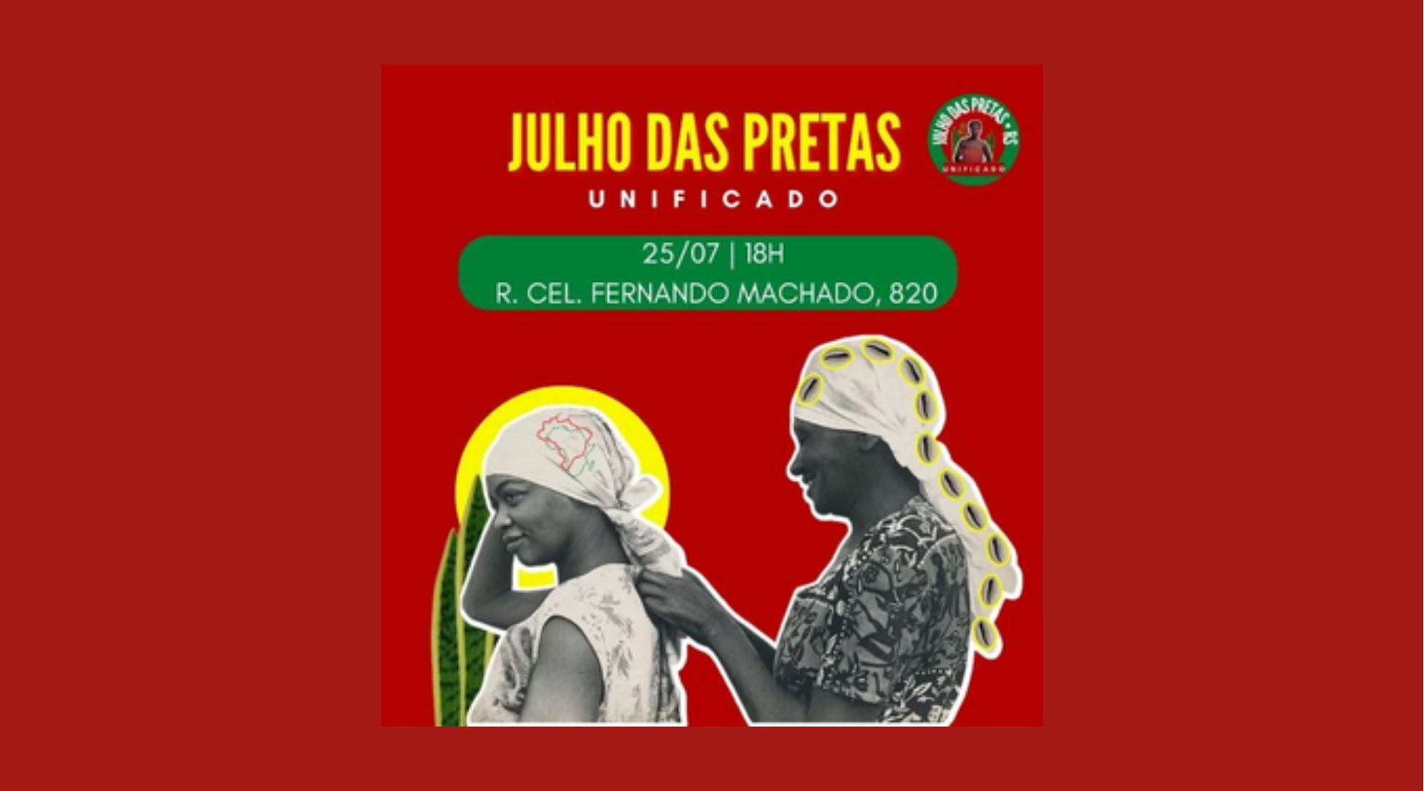 Dia da Mulher Negra Latino-Americana e Caribenha terá feira de artesanato e atrações culturais na sede da Fetrafi-RS