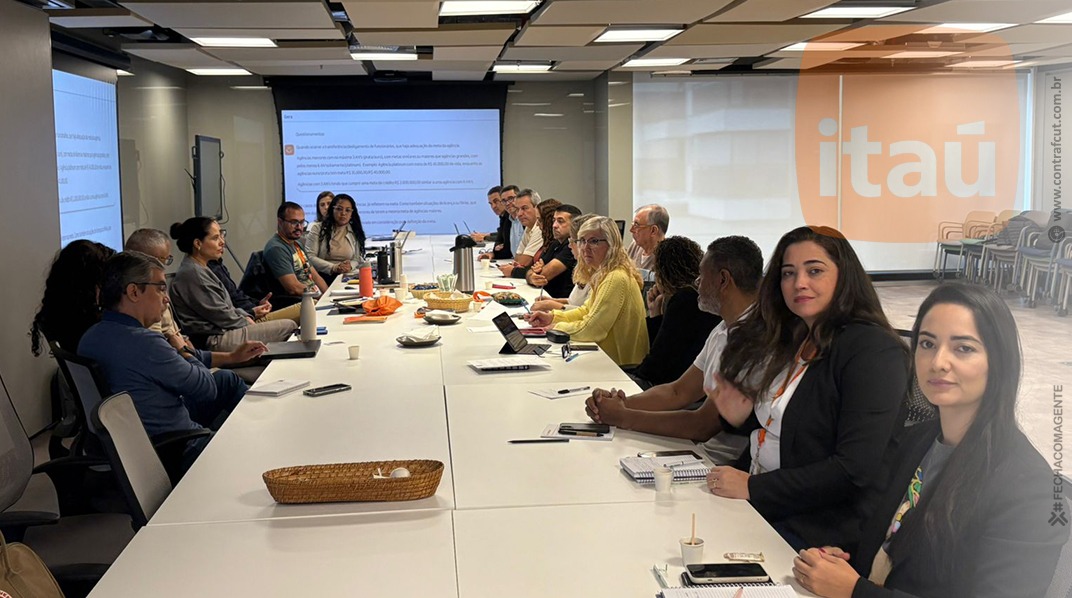 COE Itaú cobra banco sobre fechamento de agências, metas do GERA e segurança nos espaços de negócios