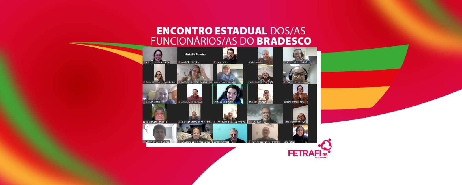 Encontro Estadual do Bradesco define estratégias de luta contra fechamento de agências