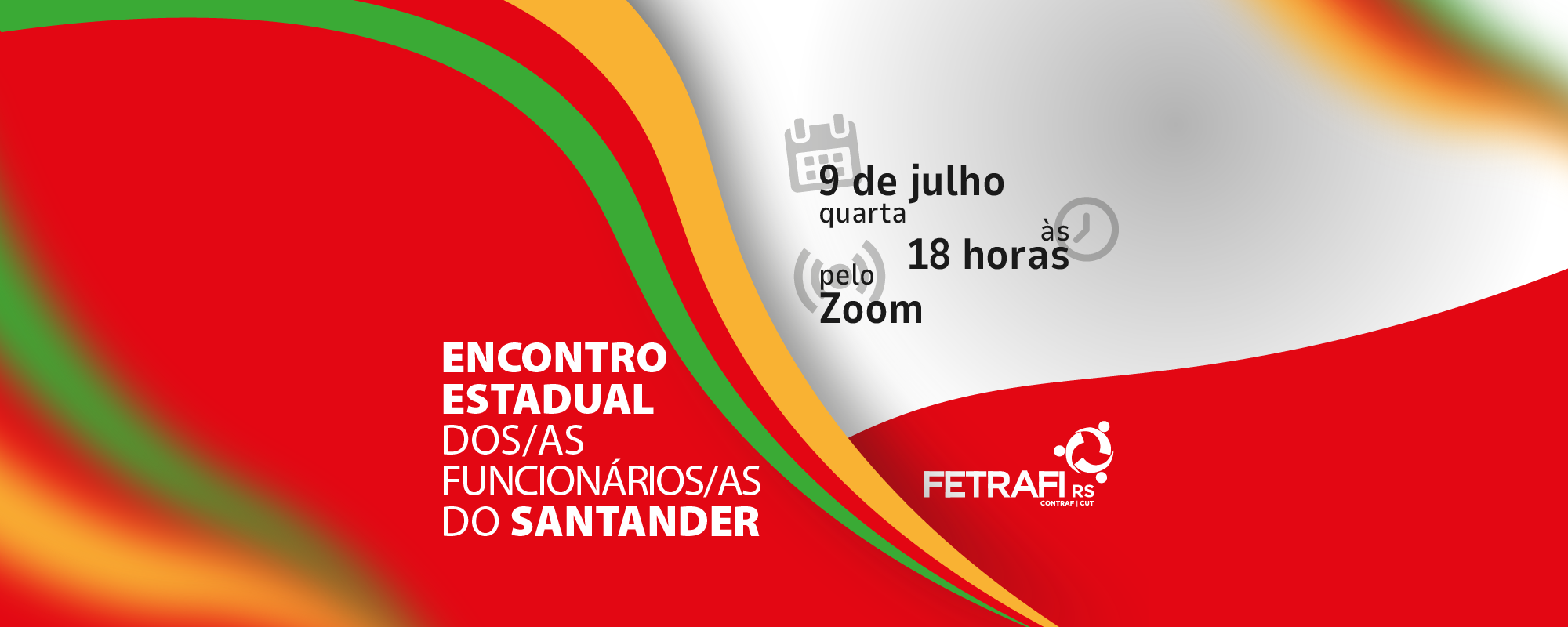 Encontro Estadual do Santander vai debater ataques aos direitos e fortalecer a mobilização da categoria