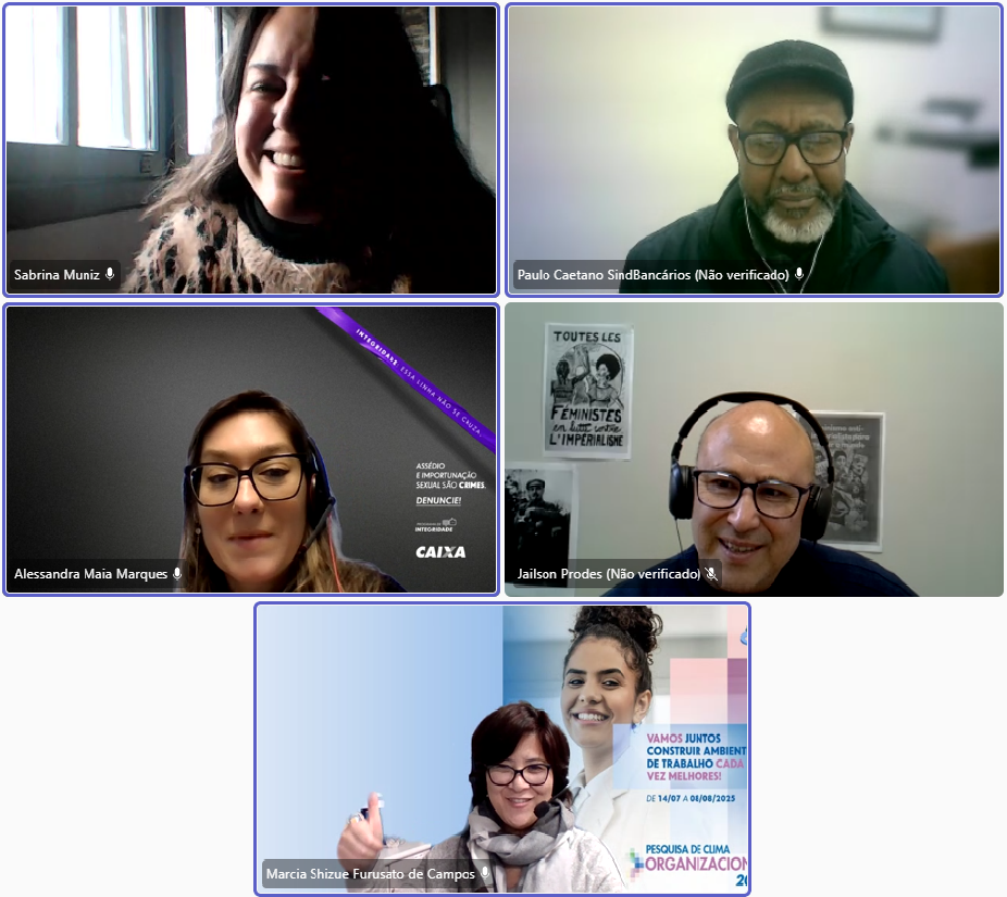 Caixa: Em reunião com Gipes e Repes, SindBancários leva demandas urgentes de trabalhadores