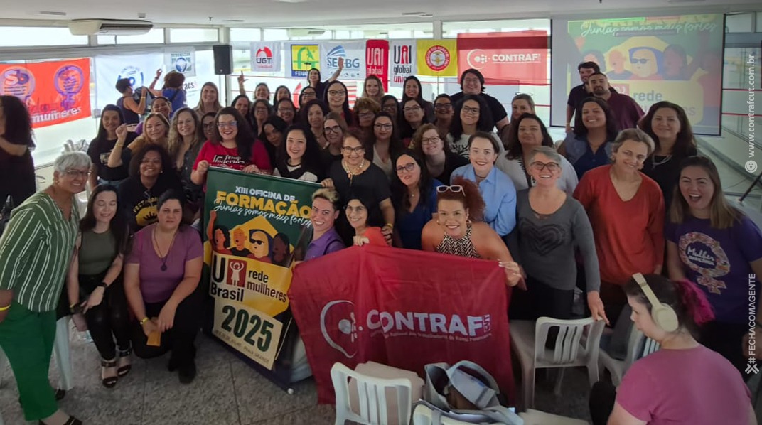 Oficina de Formação da Rede UNI Mulheres reforça o cuidado como pilar da ação sindical e da igualdade de gênero