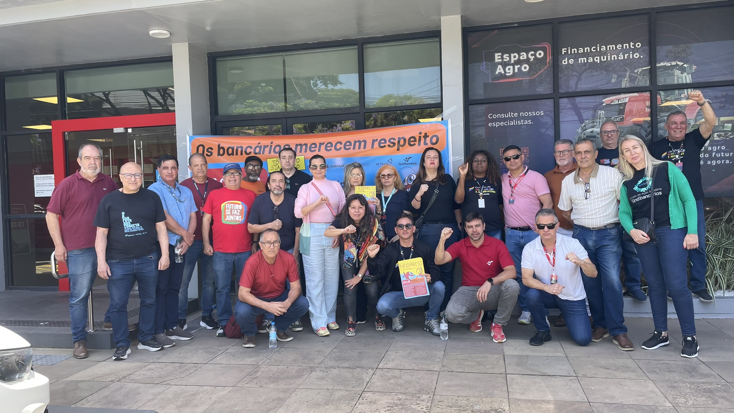 Movimento sindical realiza Dia Nacional de Luta contra o fechamento de unidades do Bradesco